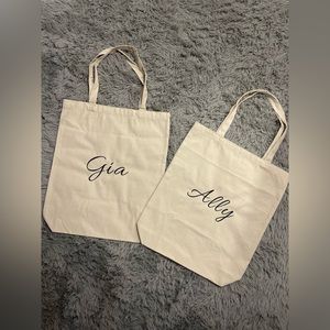 Custom Embroidered Tote Bags 🪡 🧵